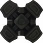 NOVA Quad Tip Cane Shaft 3/4" diameter #10040BK