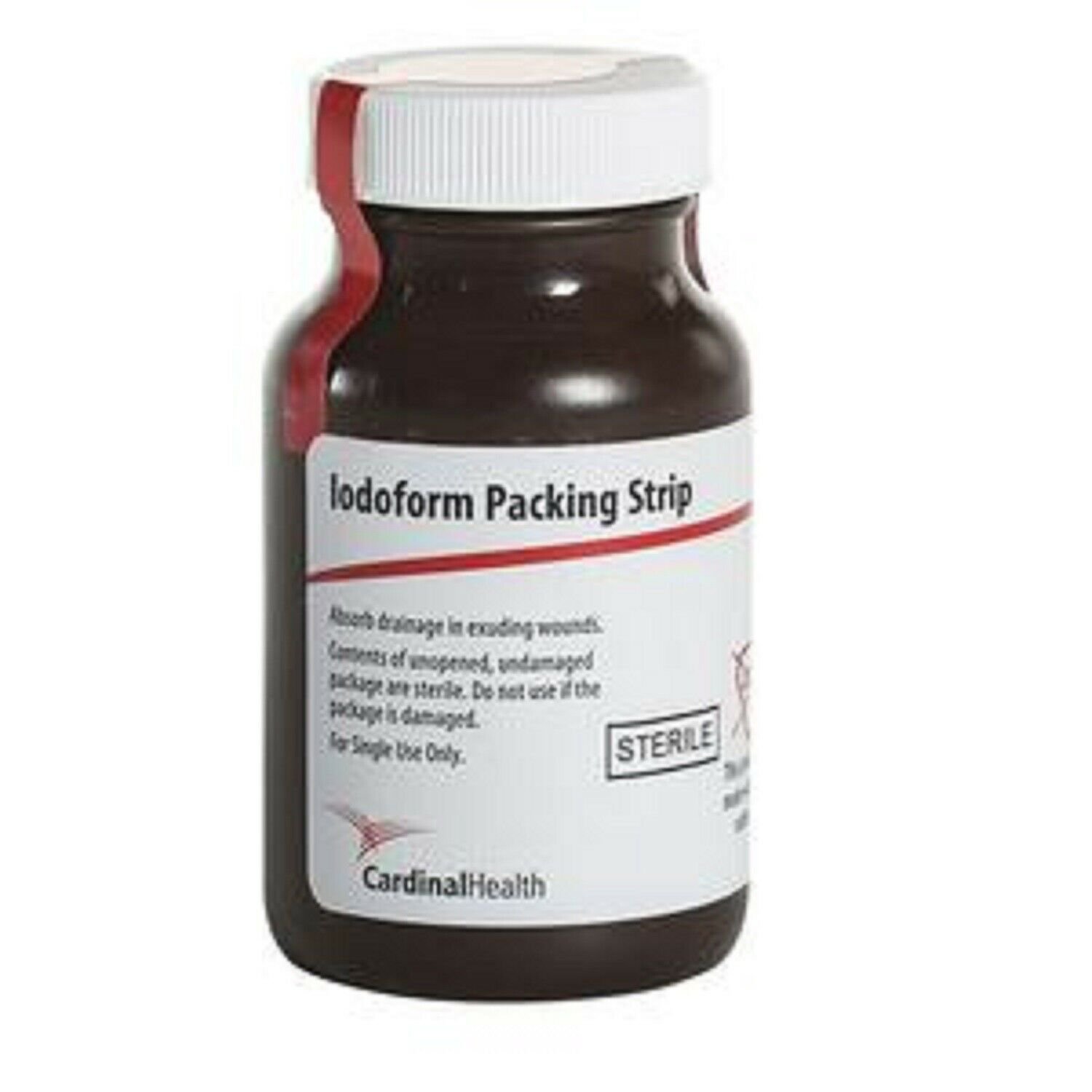 IND Car Sterile Iodoform Packing Strip 1/2" x 5 yds. - REPLACES ZG50I-12ea