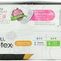 U by Kotex Absorbent Pantiliners, Long, Individually Wrapped, Unscented, 12 x 16