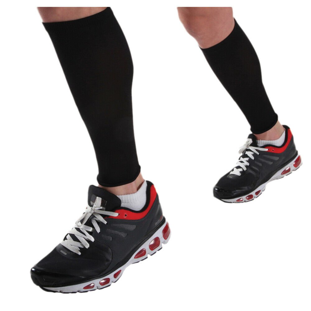 Ess Knee Compression Sleeve, Black, Large/xlarge