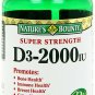 Nature's Bounty Vitamin D3 2000 IU 240 Softgels, Supports Strong Bones & Immune
