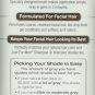Just For Men Mustache and Beard Brush-In Color Gel, Real Black
