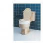 Carex Round Toilet Seat Elevator 3 1/2"