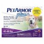 PetArmor Plus Flea & Tick Treatment for Dogs, 45-88 lbs, 3 Month Supply