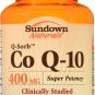 Sundown Coq-10 400mg Softgel Capsules 30ct Heart Health