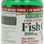 Nature's Bounty Fish Oil 1000 mg Cholesterol Free Omega-3 Softgels 145