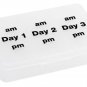 Apex Weekend AM/PM Multi Pack, Secure 3 day pill container #:70055 Color Varys