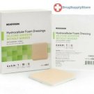 McK Hydrocellular Foam Dressings Silicone Adhesive 4 X 4 Inch Square