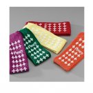 McK Posey Fall Management Slipper Socks Large Red