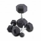 Body Sport Rubber Encased Hex Dumbbell, 12.5 Lbs.