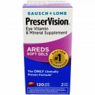 Bausch & Lomb PreserVision - 120 Soft Gels