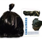 McKds Heritage Trash Bag Medium Duty 33 gal. Black LLDPE 0.50 Mil Case of 250