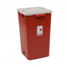 McKds Sharps-A-Gator Sharps Container 1-Piece 22H X 14W X 14D Inch 19 Gallon