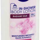 Nivea In Shower Radiant Silk Body Lotion 13.5 Fluid Ounce