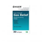 Major Gas Relief Simethicone 125 MG 30 Softgels