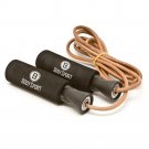 Body Sport Leather Speed Rope Latex-free