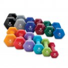 Vinyl Dumbbell, 2 Lbs, Latex-free