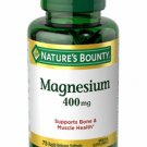 Natures Bounty  Magnesium 400mg Softgel 75ct