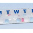 McK Apothecary Pill Organizer Medium 7 Day COLOR WILL VARY