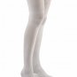 Futuro Anti-Embolism 18mm/Hg Thigh Length Closed Toe Stockings White, Medium