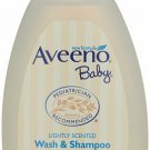 Aveeno Baby Wash and Shampoo, 12 Fluid Ounce
