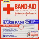 Bandaid First Aid Gauze Pads 3X3 10 ct