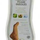 Ultrafresh Antibacterial Memory Foam Insoles moulds to your feet