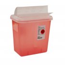 McKds SharpSafety Sharps Container 1-Piece 10H X 10.5W X 7.25D Inch 2 Gallon