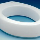 MCKDS Raised Toilet Seat - Elongated Carex® 3-1/2 Inch White 300 lbs.