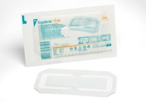 McK 3M Tegaderm Composite Dressing Adhesive 3-1/2 X 8 Inch - Box of 25