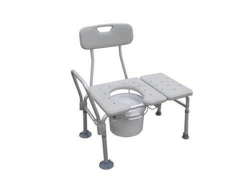 Drive K.D. Combination Plastic Transfer Bench Commode