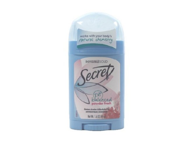 McK Secret Solid Antiperspirant / Deodorant  Powder Fresh Scent 1.6 oz