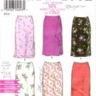 Simplicity New Look Pattern 6981 Six Skirt Variations Sizes A 6-16