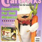 Craftworks Magazine June 1997 Garden Goodies, Fathers Day, Cross Stitch, Crafts, Patterns