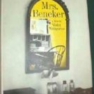 Mrs Beneker by Violet Weingarten - Hardcopy - 1967 Romance Novel Pristine
