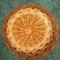 Primitive Reed Basket May Be Handmade Large 5 x 11 inches Older