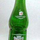 Vintage Canada Dry Ginger Ale 7 oz Bottle Shapely Green Glass