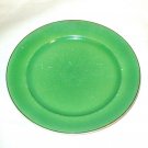 Bassett England Porcelon Green Sandwich Plate - Rare