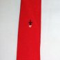 Superba Cravats Clip On Pre Tied Tie 1960s Vintage - Red