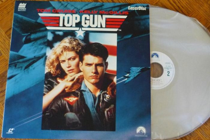 Top Gun Laserdisc Laser Disc Starring Tom Cruise 0792112288