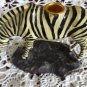 Zebra Tapered Candle Holder ~ Exquisite and Unique