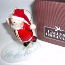 Santa on Ice Avon Ornament Rare 1984 New in Box Collectible