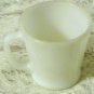 7 Ounce Anchor Hocking Slim Chocolate Mug Cup Rare