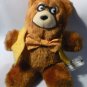 Ted E. Bear and Friends Plush School Bear 1980s Rare