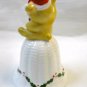 Christmas Bear Bone China Bell Excellent Condition -As New