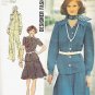 Uncut 1973 Simplicity Pattern 6091 Sz 12 Dress Skirt and Pants Suit