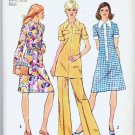 Simplicity Pattern 5503 Uncut Ladies Size 12 Dress or Tunic and Pants 1973