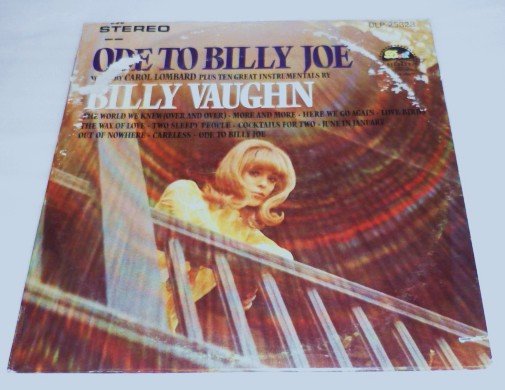 Ode to Billy Joe - Carol Lombard - Billy Vaughn 1967 lp dlp-25828