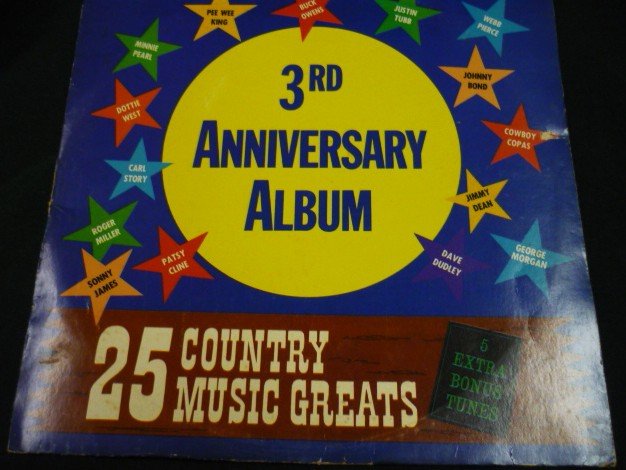 3rd Anniversary Album Country Music Album lp 1960s?