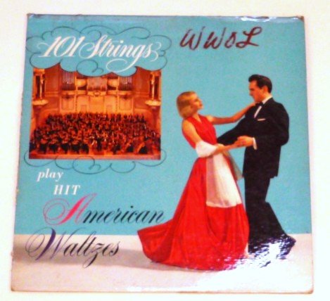 101 Strings Play Hit American Waltzes 1950s lp p-6200